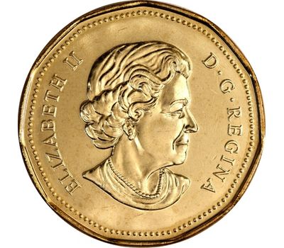  Монета 1 доллар 2009 «Монреаль Канадиенс 100 лет» Канада, фото 2 