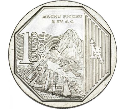  Монета 1 соль 2011 «Мачу-Пикчу» Перу, фото 1 