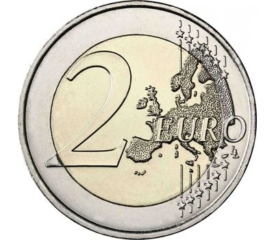  Монета 2 евро 2019 «Доисторический комплекс Та’ Хаджрат» Мальта, фото 2 