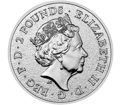  Монета 2 фунта 2017 «Достопримечательности Британии: Биг-Бен» (серебро), фото 2 