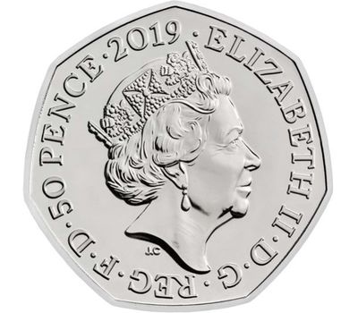  Монета 50 пенсов 2019 «Паддингтон у собора Святого Павла» Великобритания, фото 2 