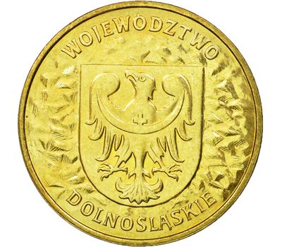  Монета 2 злотых 2004 «Нижнесилезское воеводство» Польша, фото 1 