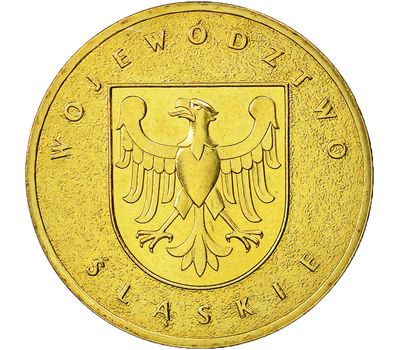  Монета 2 злотых 2004 «Силезское воеводство» Польша, фото 1 