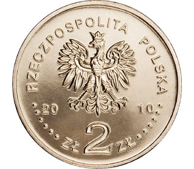  Монета 2 злотых 2010 «Тшемешно» Польша, фото 2 