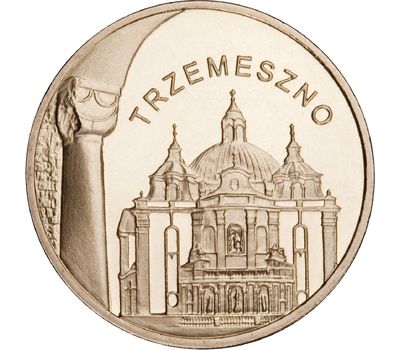  Монета 2 злотых 2010 «Тшемешно» Польша, фото 1 