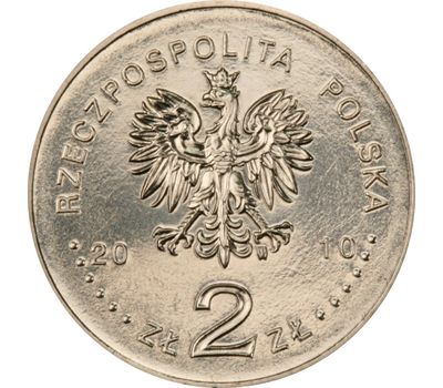  Монета 2 злотых 2010 «Кшиштоф Комеда» Польша, фото 2 