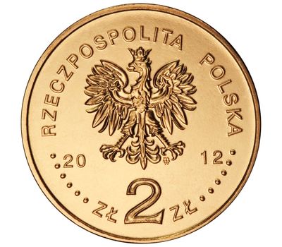  Монета 2 злотых 2012 «Подводная лодка «Орел» Польша, фото 2 