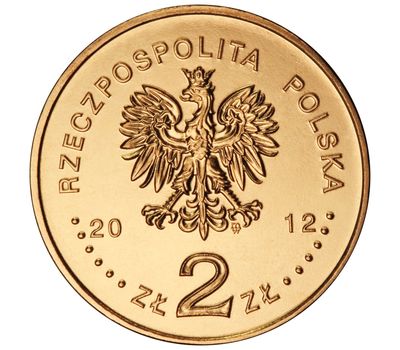  Монета 2 злотых 2012 «Болеслав Прус (1847-1912)» Польша, фото 2 
