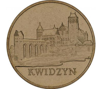 Монета 2 злотых 2007 «Квидзын» Польша, фото 1 