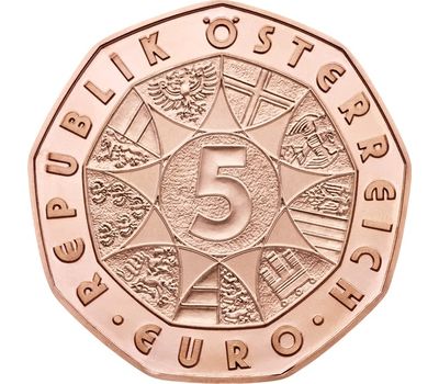  Монета 5 евро 2014 «Арктика» Австрия, фото 2 