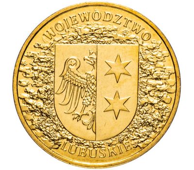  Монета 2 злотых 2004 «Любушское воеводство» Польша, фото 1 