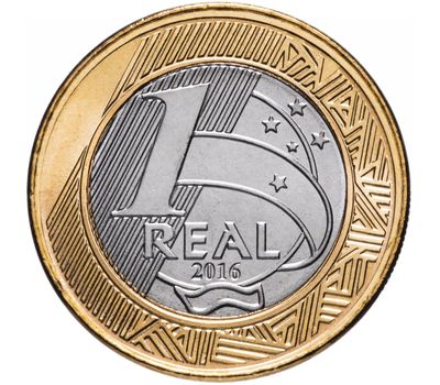  Монета 1 реал 2016 «Олимпиада в Рио-де-Жанейро. Бокс» Бразилия, фото 2 