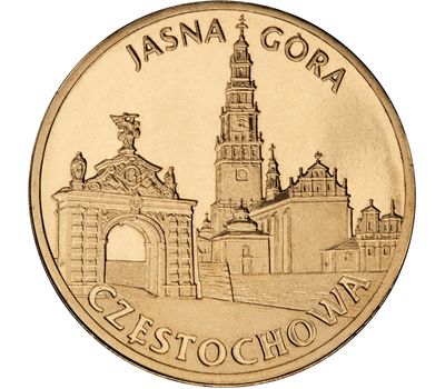  Монета 2 злотых 2009 «Ченстохова — Ясная Гора» Польша, фото 1 