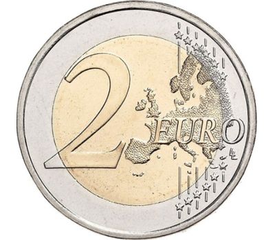  Монета 2 евро 2008 «60 лет Декларации прав человека» Бельгия, фото 2 
