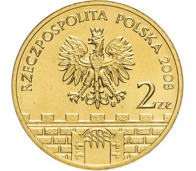  Монета 2 злотых 2008 «Конин» Польша, фото 2 