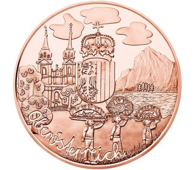  Монета 10 евро 2016 «Федеральные земли Австрии: Верхняя Австрия», фото 1 