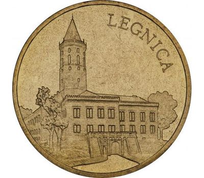  Монета 2 злотых 2006 «Легница» Польша, фото 1 