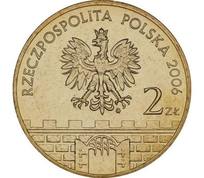 Монета 2 злотых 2006 «Жагань» Польша, фото 2 