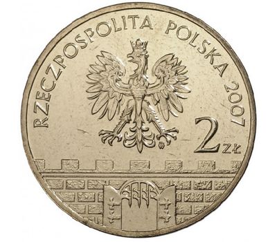  Монета 2 злотых 2007 «Свидница» Польша, фото 2 