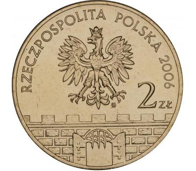  Монета 2 злотых 2006 «Эльблонг» Польша, фото 2 