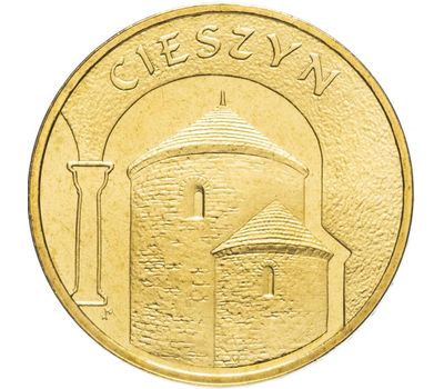  Монета 2 злотых 2005 «Цешин» Польша, фото 1 