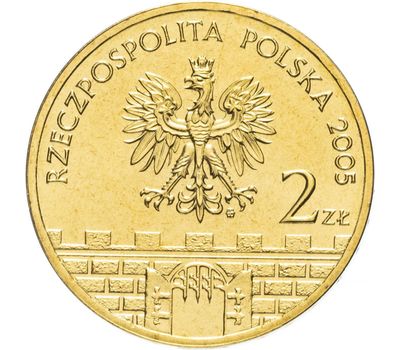  Монета 2 злотых 2005 «Цешин» Польша, фото 2 
