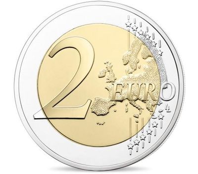  Монета 2 евро 2018 «Симона Вейль» Франция, фото 2 
