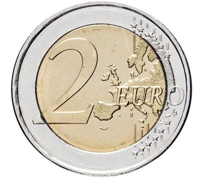  Монета 2 евро 2017 «150 лет Полиции общественной безопасности» Португалия, фото 2 