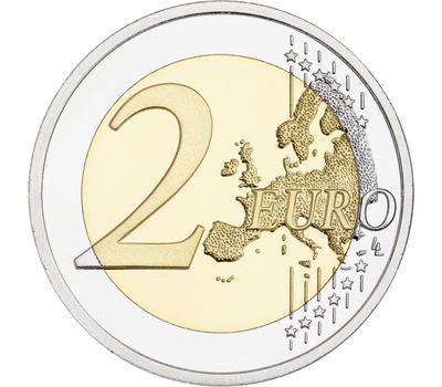  Монета 2 евро 2017 «100 лет независимости Финляндии» Финляндия, фото 2 