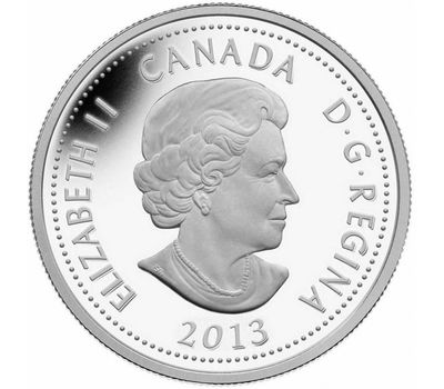  Монета 25 центов 2013 «Война 1812 года — Лора Секорд» Канада (цветная), фото 2 