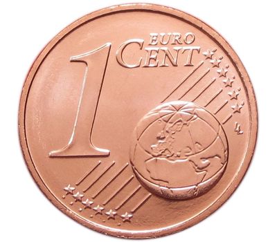  Монета 1 евроцент 2016 Литва, фото 1 