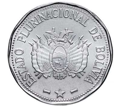  Набор 4 монеты 2 боливиано 2017 «Вторая Тихоокеанская Война» Боливия, фото 2 