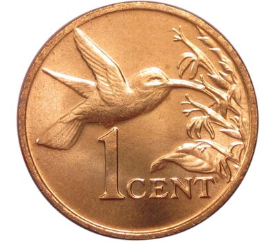  Монета 1 цент 1994 Тринидад и Тобаго, фото 1 