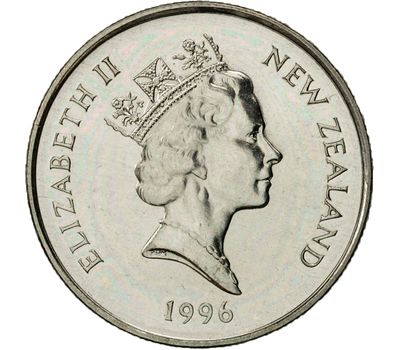  Монета 5 центов 1996 Новая Зеландия, фото 2 