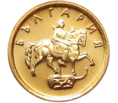  Монета 1 стотинка 2000 Болгария, фото 2 