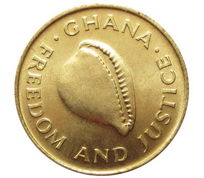  Монета 1 седи 1984 Гана, фото 1 