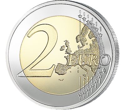  Монета 2 евро 2020 «100-летие университета Турку» Финляндия, фото 2 