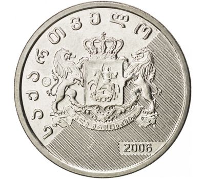  Монета 1 лари 2006 Грузия, фото 2 