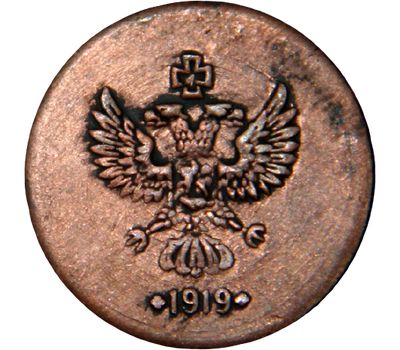  Коллекционная сувенирная монета 5 рублей 1919 Временное Правительство, фото 2 