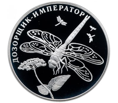  Серебряная монета 2 рубля 2008 «Дозорщик-император», фото 1 
