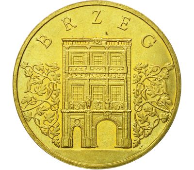  Монета 2 злотых 2007 «Бжег» Польша, фото 1 