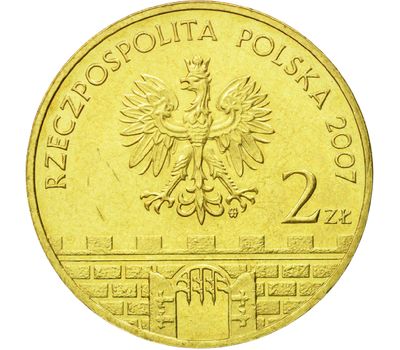  Монета 2 злотых 2007 «Тарнув» Польша, фото 2 