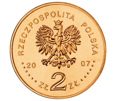  Монета 2 злотых 2007 «Конрад Корженевский/Джозеф Конрад» Польша, фото 2 