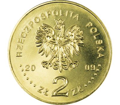  Монета 2 злотых 2009 «Выборы 4 июня 1989 года» Польша, фото 2 