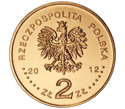  Монета 2 злотых 2012 «150 лет Национальному музею в Варшаве» Польша, фото 2 