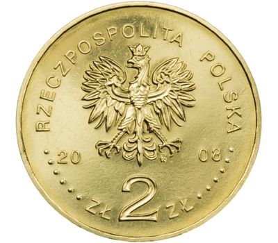  Монета 2 злотых 2008 «Казимеж-Дольны» Польша, фото 2 