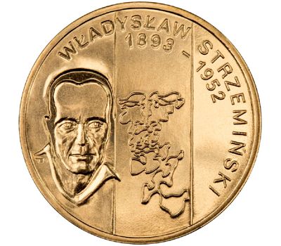  Монета 2 злотых 2009 «Владислав Стржеминский» Польша, фото 1 