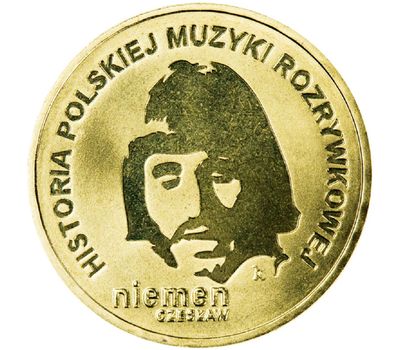  Монета 2 злотых 2009 «Чеслав Немен» Польша, фото 1 