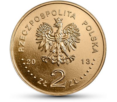  Монета 2 злотых 2013 «Циприан Норвид» Польша, фото 2 
