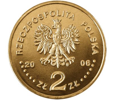  Монета 2 злотых 2006 «10 злотых 1932 года «Ядвига» Польша, фото 2 